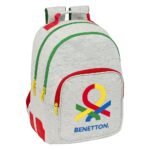 Benetton Pop Mochila Doble Adaptable a Carro GRIS