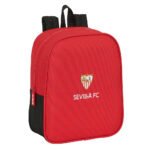 Sevilla Fc LaLiga Mochila Guardería Adaptable Carro Rojo/Negro SAFTA