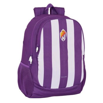 Mochila Escolar Real Valladolid Adaptable Carro LaLiga SAFTA Morada