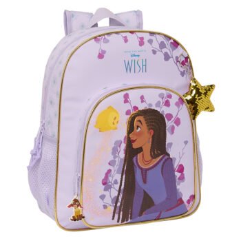 Mochila Junior Wish Adaptable Carro LILA - Perfecta para Preescolar