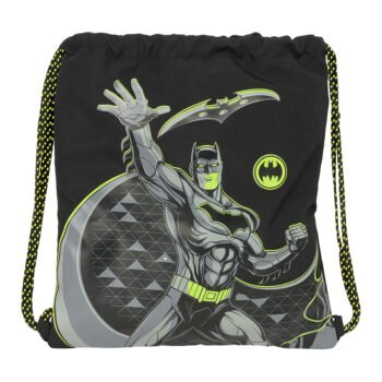 Saco Plano Batman "Game Over" DC Negro SAFTA Oficial