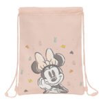 Disney Minnie Baby Saco Plano Junior Rosa Claro Escolar Original SAFTA