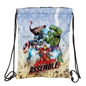Saco Plano Junior Marvel Avengers Forever MULTICOLOR