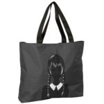 Wednesday Shopping Bag Negra Oficial SAFTA | Estilo Único Miércoles