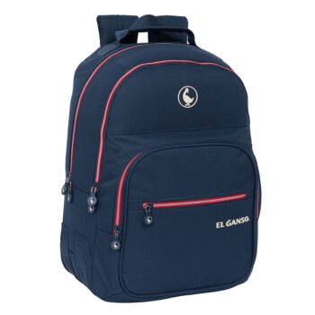 El Ganso Classic Mochila Doble Adapt. Carro Azul SAFTA
