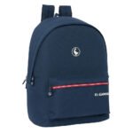 Mochila Doble El Ganso Classic USB para Portátil 15,6" Azul Marino
