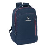 El Ganso Classic Mochila Portátil 15,6" USB | Azul y Azul Marino