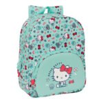 Hello Kitty Sea Lovers Mochila Escolar Adaptable Carro TURQUESA