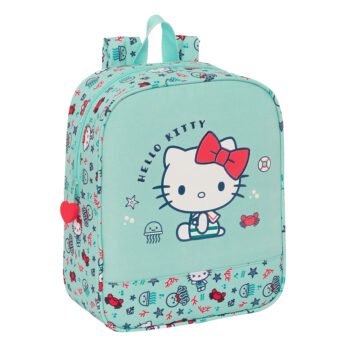 Hello Kitty Sea Lovers Mochila Guardería Adaptable a Carro TURQUESA