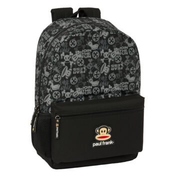 Paul Frank "Join The Fun" Mochila Escolar adaptable a carro NEGRO