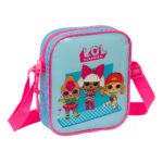 Lol Surprise Divas Bolsito Bandolera Ajustable Azul SAFTA