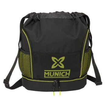 Saco Mochila Munich Beat Negro | SAFTA Poliéster para Deportes