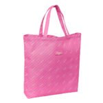 Barbie Logomania Rosa - Bolso Shopping Oficial SAFTA Color Rosa