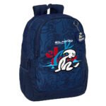 El Niño "Paradise" Mochila Escolar Adaptable a Carro Azul