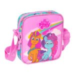 My Little Pony Magic - Bolsito Bandolera Escolar Rosa/Turquesa (SAFTA)