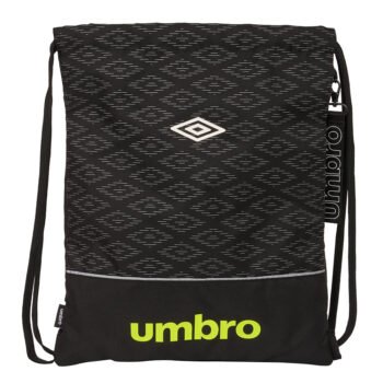 Umbro Lima Saco Plano Negro Infantil