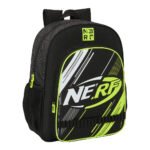 Mochila Escolar Nerf Get Ready Adaptable a Carro NEGRO