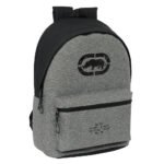 Ecko Unltd. "Rhino" Mochila Doble Portátil 15,6" USB Gris/Negro