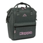 Kappa "Silver Pink" Mochila Portátil 13" GRIS MELANGE SAFTA