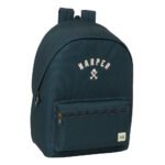 Harper & Neyer Mochila Doble Portátil 15.6'' USB Azul Marino SAFTA