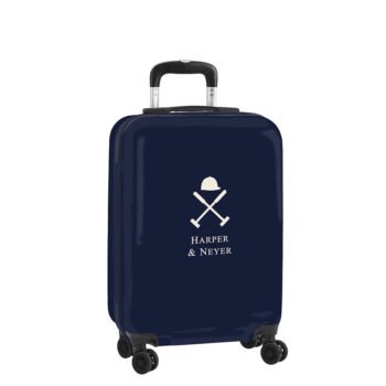 Harper & Neyer Trolley Cabina 20" Preescolar Ruedas 360° Azul