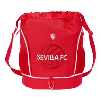 LaLiga Sevilla FC Saco Mochila Oficial Roja SAFTA Poliéster