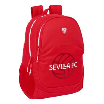 LaLiga Sevilla FC Mochila Escolar Adaptable Carro Roja Oficial SAFTA