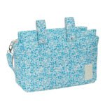 Miffy Mum Garden Bolso Maternal Adaptable Carrito Bebé Floral Turquesa