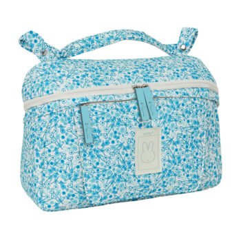 Miffy Mum Garden - Bolso Adaptable Carrito Bebé Turquesa Floral