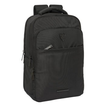 Mochila Portátil Sevilla FC Business 15.6" USB Negra SAFTA Oficial
