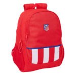 Mochila Escolar Adaptable Carro Atco. Madrid LaLiga Roja SAFTA