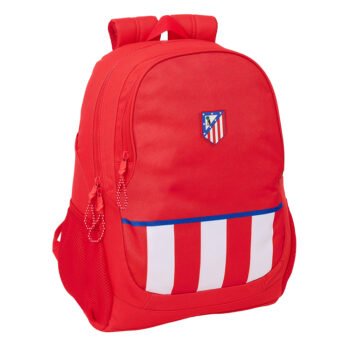 Mochila Escolar Adaptable Carro Atco. Madrid LaLiga Roja SAFTA
