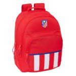 Mochila Doble Atco. Madrid Roja Oficial Adaptable Carro LaLiga SAFTA