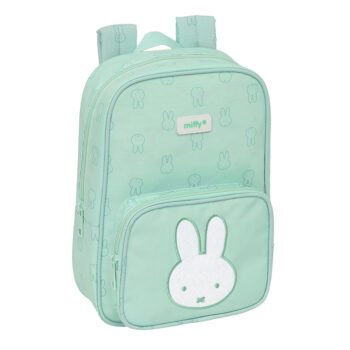 Miffy "Menta" Mochila Infantil Reciclada Repelente Agua SAFTA