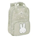 Miffy "Niebla" Mochila Infantil con Asas Gris para Preescolar