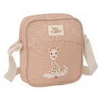 Sophie La Girafe Cookie - Bolsito Bandolera Preescolar BEIGE SAFTA