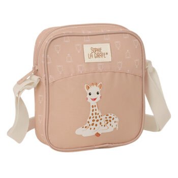 Sophie La Girafe Cookie - Bolsito Bandolera Preescolar BEIGE SAFTA