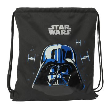 Saco Plano Star Wars Rebellion Negro Oficial SAFTA
