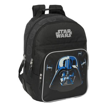 Star Wars Rebellion Mochila Doble Adaptable a Carro Negra