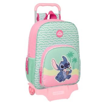 Mochila Infantil Disney Lilo & Stitch Stitch Ice Cream Rosa