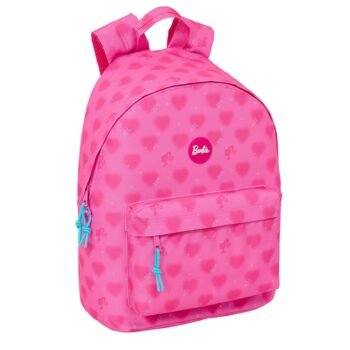 Barbie Corazones Mochila Portátil 14,1" Rosa SAFTA Business