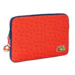 Super Mario Funda Portátil 15,6'' Trick Diseño Azul Oficial SAFTA