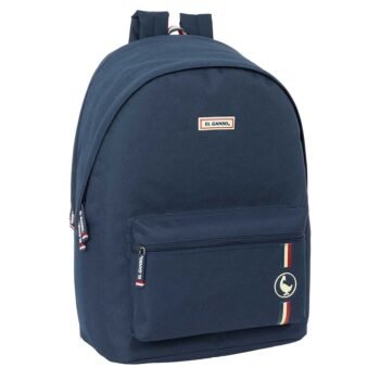 El Ganso Eclipse Mochila Doble Portátil 15.6" USB Azul Marino
