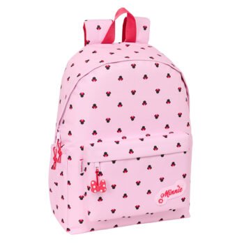 Mochila Portátil 14.1'' Disney Minnie Mouse Naive Rosa Claro