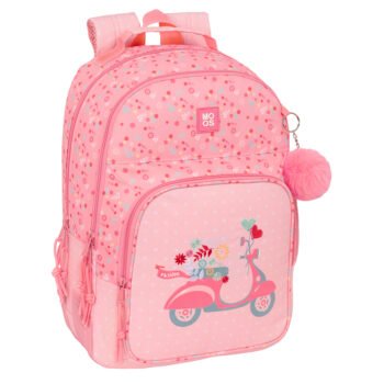 Moos "Passion" Mochila Doble Adaptable a Carro MULTICOLOR Escolar