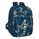 Kelme Epic Mochila Doble Adaptable a Carro AZUL/MARINO Escolar