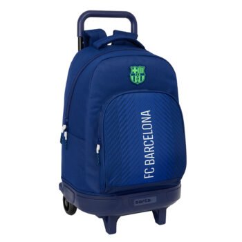 F.C. Barcelona LaLiga Mochila con Ruedas Compact Extraíble Navy Blue