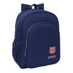 Mochila Junior F.C. Barcelona 2ª Equipación Adaptable a Carro Azul