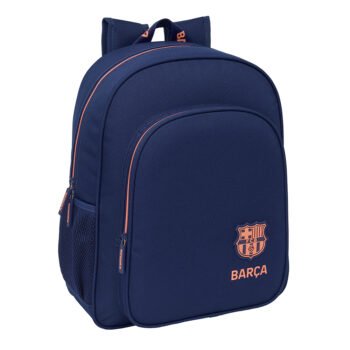 Mochila Junior F.C. Barcelona 2ª Equipación Adaptable a Carro Azul