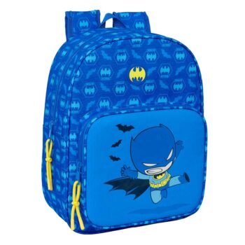 Mochila Batman Preescolar Adaptable Carro SAFTA Azul